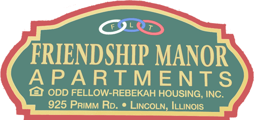 Friendship Manor Apartments Logo Lincoln Il